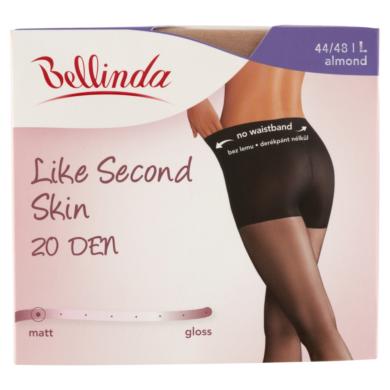 Bellinda Like Second harisnya 20Den almond, L-es méret