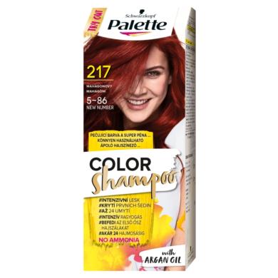 Schwarzkopf Palette Color Shampoo hajfesték 217 mahagóni