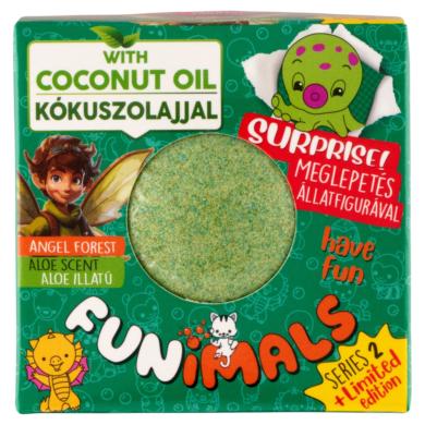 Funimals Aloe Angel 3 az 1-ben varázslatos fürdőgolyó