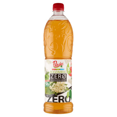 Pölöskei,  Gyümölcsszörp Zero Bodzavirág  50% gyümölcstartalommal, + 50 ft betétdíj, 1 L
