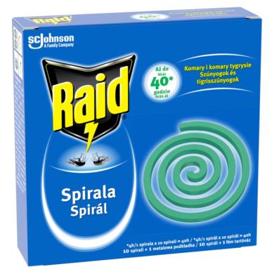 Raid kültéri szúnyogirtó spirál 10 x 11,5 g