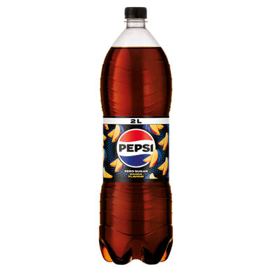Pepsi colaízű energiamentes szénsavas üdítőital édesítőszerekkel mangó ízesítéssel