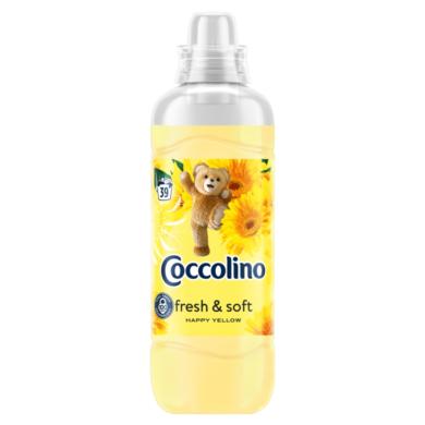 Coccolino Fresh & Soft Happy Yellow öblítőkoncentrátum 39 mosás