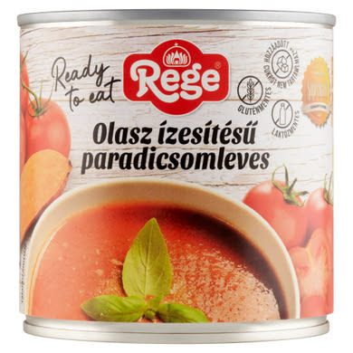 Rege olasz ízesítésű paradicsomleves
