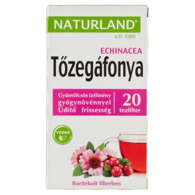 Naturland tőzegáfonya & echinacea gyümölcstea