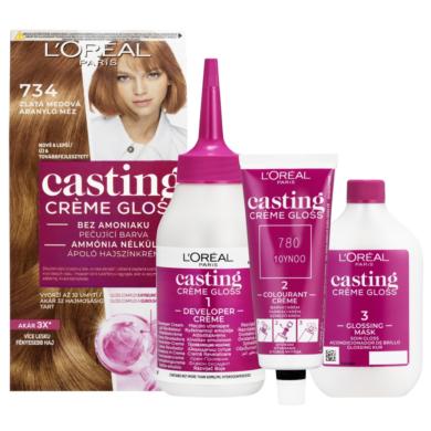 L'Oréal Paris Casting Créme Gloss hajszínező krém /734 Mézborostyán