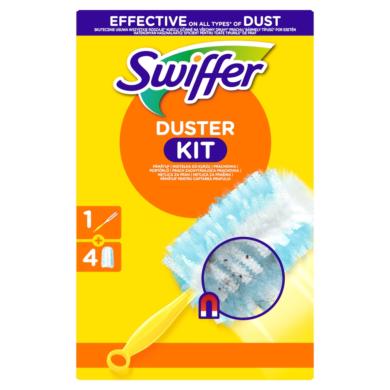 Swiffer Trap & Lock Portalanító Készlet (1 db Nyél + 4 db Utántöltő)