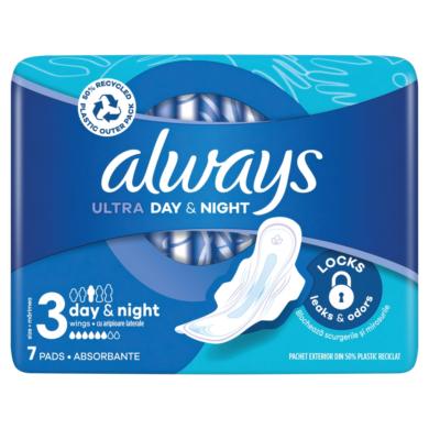 Always Ultra Day & Night (S3) Szárnyas Egészségügyi Betét