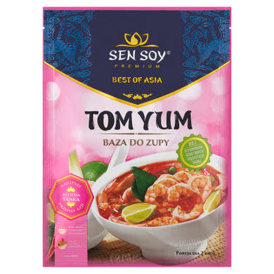 Sen Soy Premium thaiföldi konyha Tom Yum leves alap