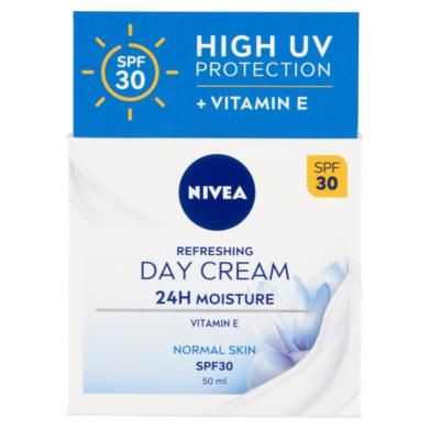 NIVEA Refreshing frissítő nappali arckrém FF30 -