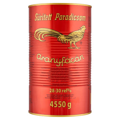 Aranyfácán sűrített paradicsom 28-30 ref%