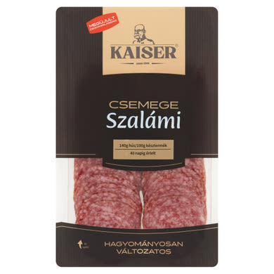 Kaiser szeletelt nemespenészes csemege szalámi