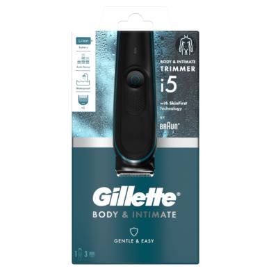 Gillette Body & Intimate trimmer szett