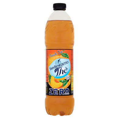 San Benedetto Zero őszibarack ice tea ízű üdítőital hozzáadott cukor nélkül, édesítőszerekkel 1,5 l