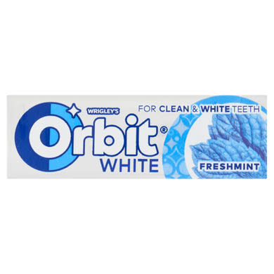 Orbit White Freshmint mentaízű rágógumi
