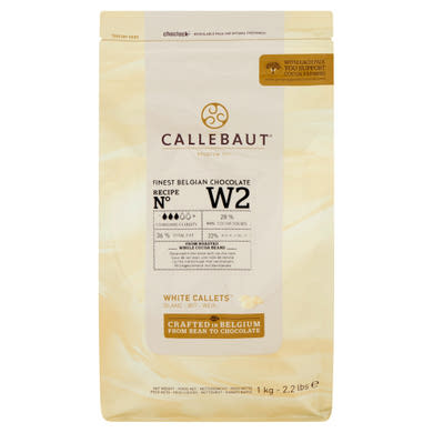 Callebaut W2 28% fehércsokoládé pasztillák