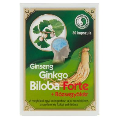 Dr. Chen Ginseng Ginkgo Biloba Forte kapszula 30 db