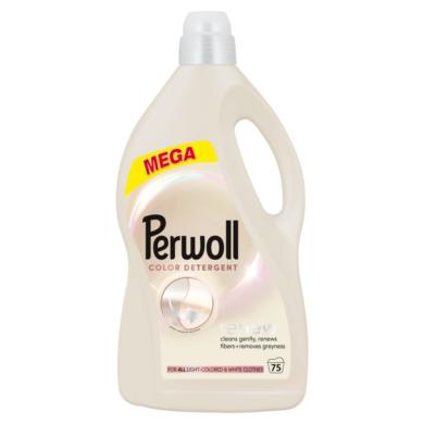 Perwoll Renew Color finommosószer minden világos és fehér színű ruhához 75 mosás 3,75 l