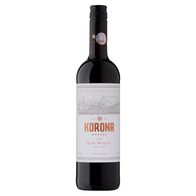 Egri Korona Borház Egri Merlot száraz minőségi vörösbor 14% 0,75 l