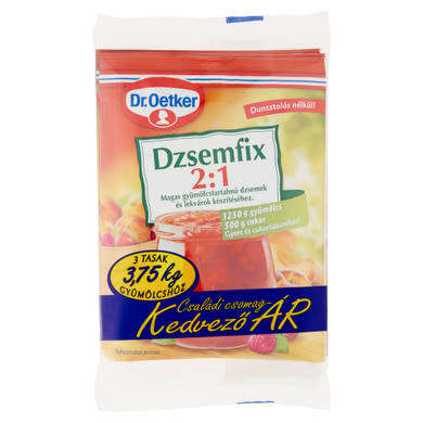 Dr. Oetker dzsemfix 2:1 3 x