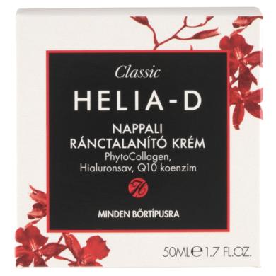 Helia-D Classic nappali ránctalanító krém Q10 koenzimmel és C-vitaminnal minden bőrtípusra