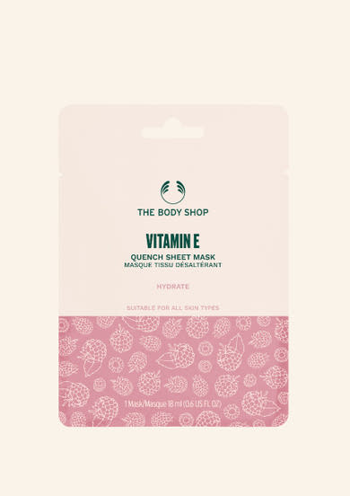 Hidratáló E-vitaminos fátyolmaszk