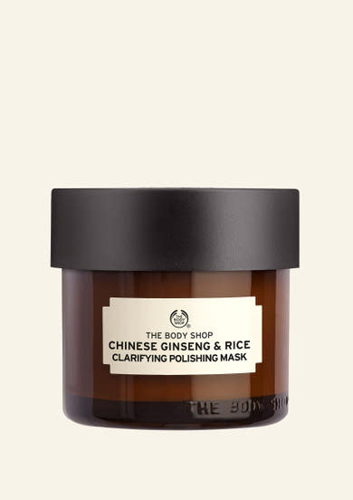 Kínai ginzeng és rizs revitalizáló arcmaszk