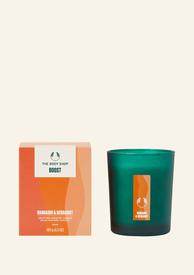Boost Mandarin & Bergamott illatgyertya