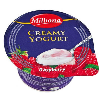 Milbona krémjoghurt epres, 150 g