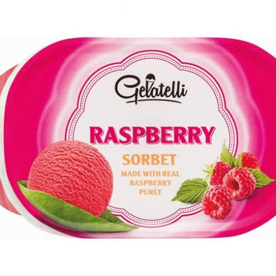Gelatelli sorbet eperrel, jégrkém, 1 L