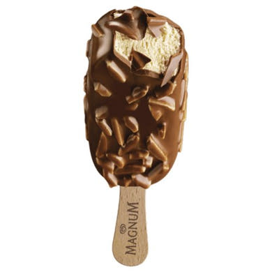 MAGNUM Mini pálcikás jégkrém, mandula, 55 ml / 44 g