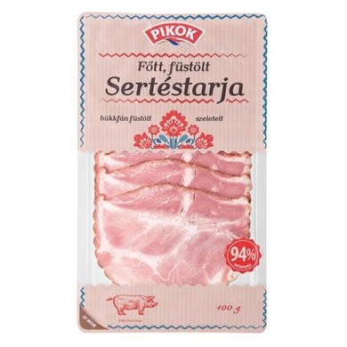 PIKOK Főtt, füstölt sertéstarja, szeletelt, 100 g