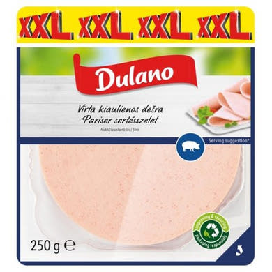 Dulano Pariser sertésszelet, 250 g