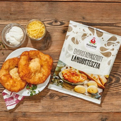 HAZÁNK KINCSEI lángostészta, gyorsfagyasztott, 1 kg