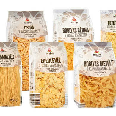 Hazánk Kincsei Egyenes cérnametélt 8 tojásos, 250 g