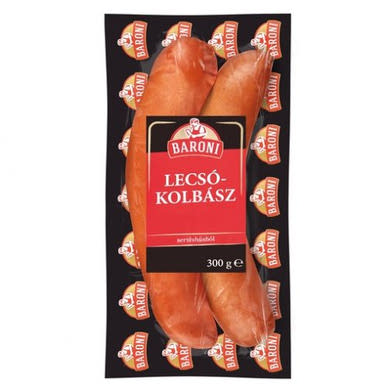 Baroni lecsókolbász sertéshúsból