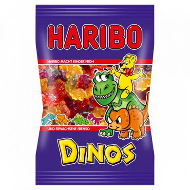 Haribo Dinos gyümölcsízű gumicukorka