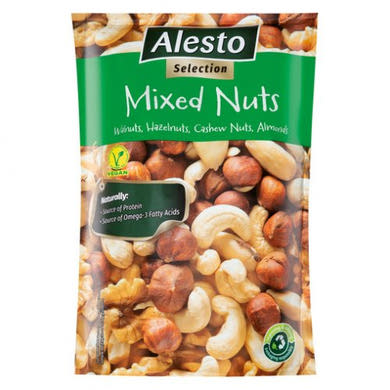 Alesto mixed nuts, dió, mogyoró, kesudió, mandula, 200 g