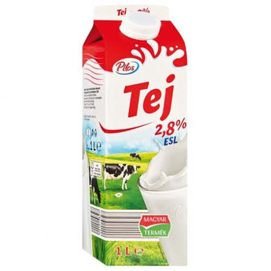 Pilos Friss tej ESL 2,8%, , 1 L