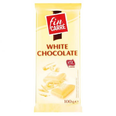 Fin CARRÉ Fehércsokoládé, 100 g