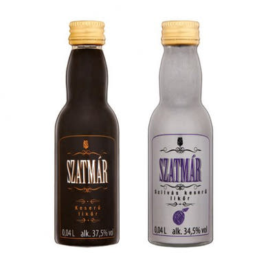 Szatmár Keserűlikőr 37,5%, 0,04 L