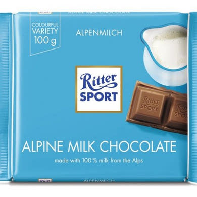 Ritter Sport Táblás csokoládé mousse, 100 g