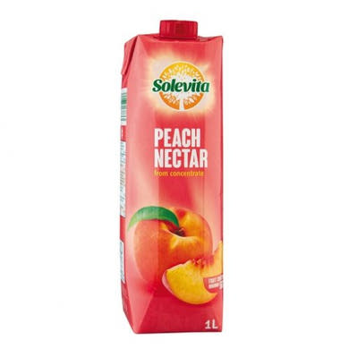 Solevita őszibarack 50% gyümölcstartalom