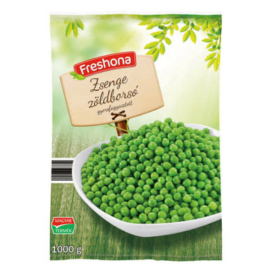 Freshona Zsenge zöldborsó, gyorsfagyasztott, 1 kg