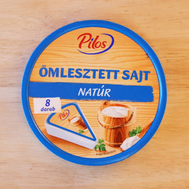 Pilos körcikkelyes dobozos sajt natúr, 140 g