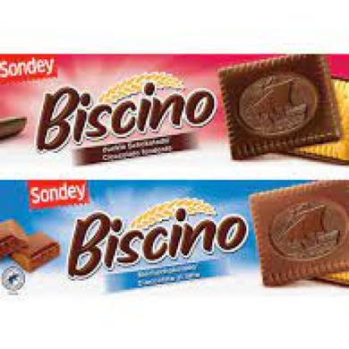 Sondey csokoládés keksz tejcsokis, 125 g