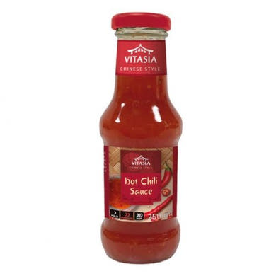 Vitasia Távol-keleti szószok erős chilipaprikás, 250 ml / 277 g