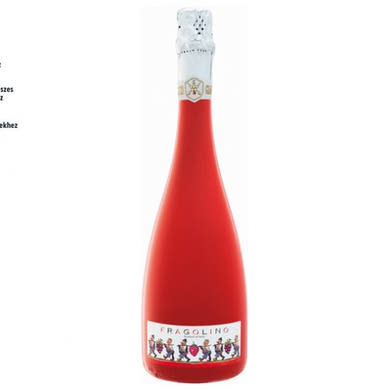 Fragolino Rosso Frizzante, ízesített boralapú ital 7,5%, 0,75 L