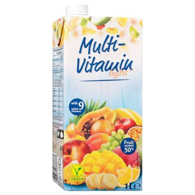 Multivitamin nektár light 50%, 1 L