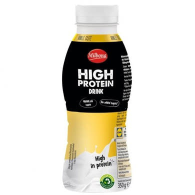 Milbona High Protein tejital csokoládés, 350 g